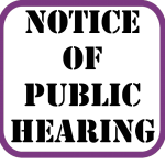 General Public Hearing